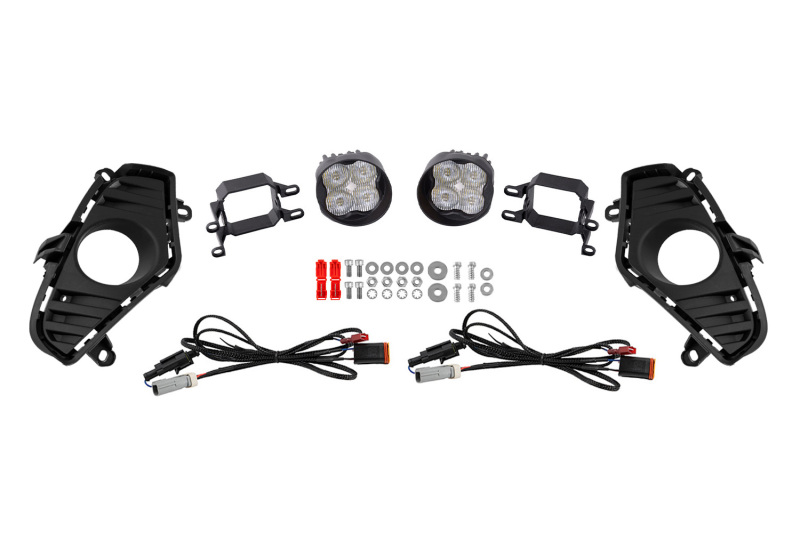 Toyota RAV4 Fog Light Kit - Diode Dynamics - SS3 Dual-Color - Selectable white and yellow - `22-`25